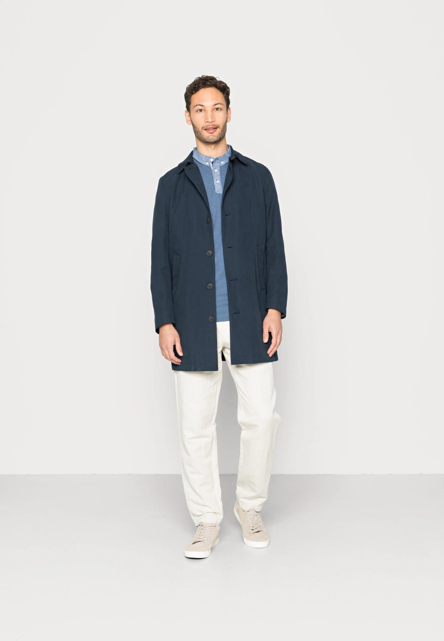 Pier One Poloshirt - Dark Blue/Light Blue 4 Pier One Poloshirt - Dark Blue/Light Blue - Afbeelding 2