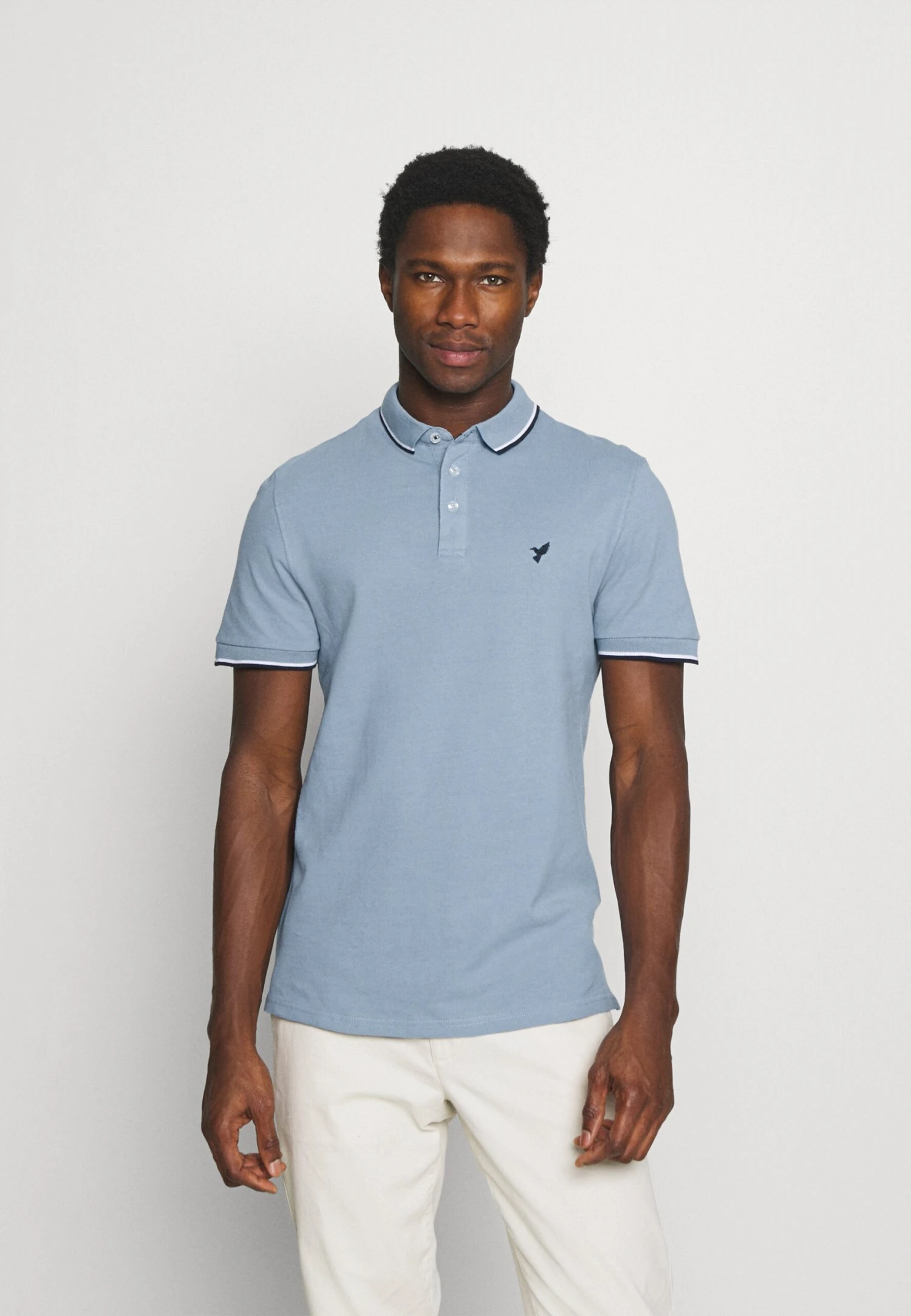 Pier One Poloshirt - Light Blue 4 Pier One Poloshirt - Light Blue - Afbeelding 2