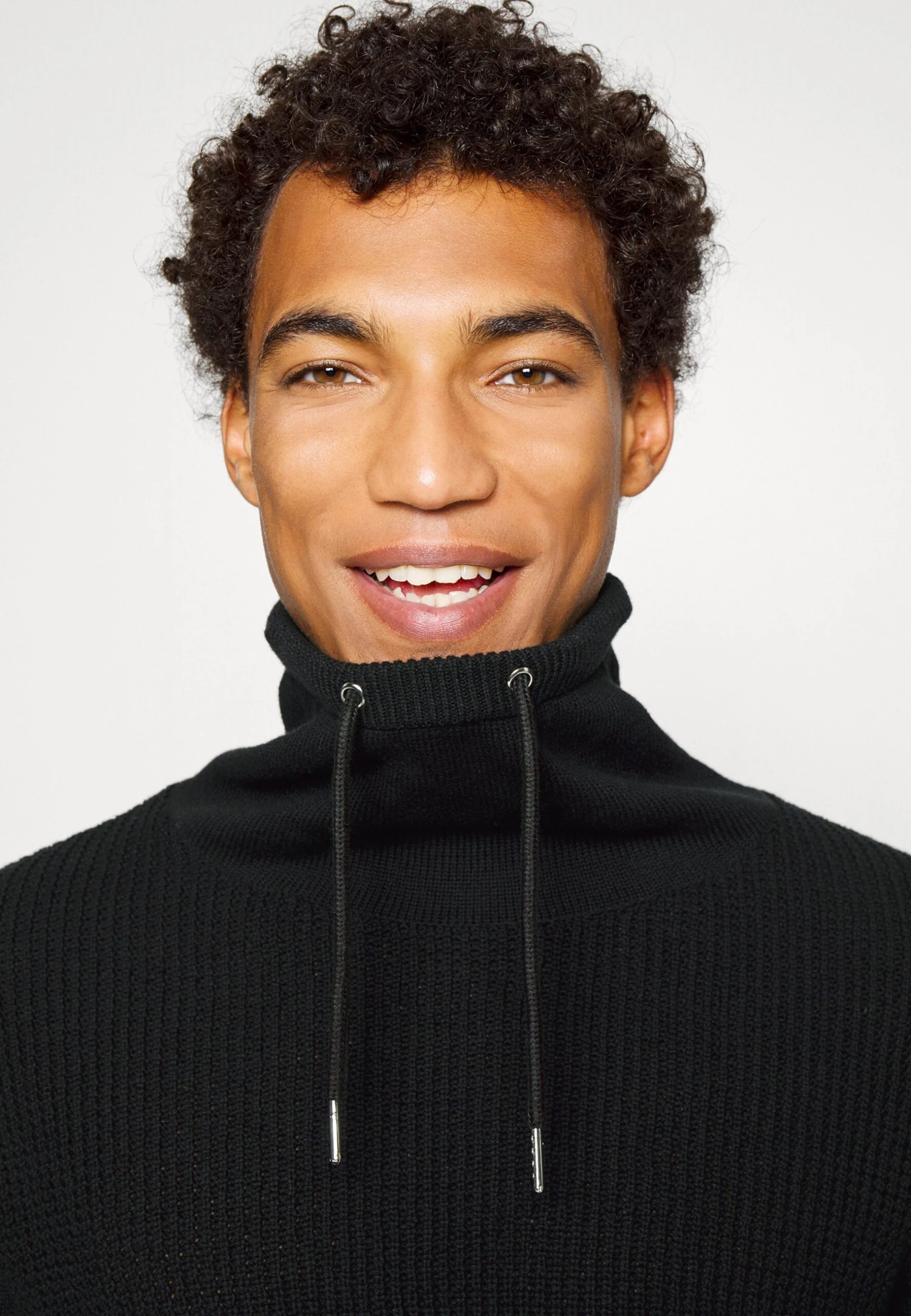 Pier One Structure Block High Collar - Vest - Black 6 Pier One Structure Block High Collar - Vest - Black - Afbeelding 4