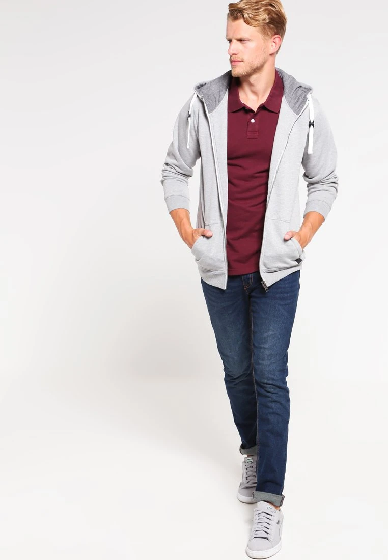 Pier One Basic - Poloshirt - Bordeaux 4 Pier One Basic - Poloshirt - Bordeaux - Afbeelding 2