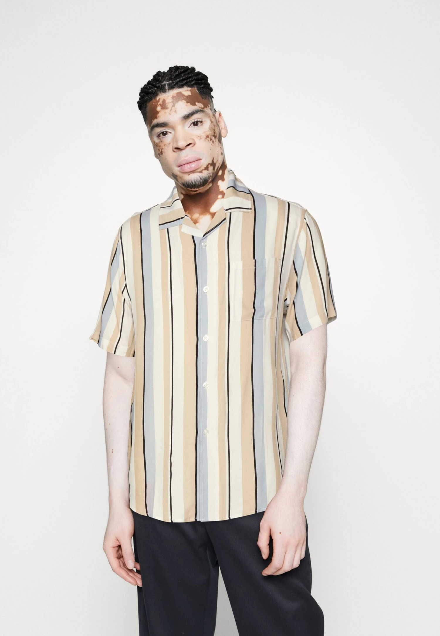 Pier One 3 Pack - Overhemd - Beige/Black/White 7 Pier One 3 Pack - Overhemd - Beige/Black/White - Afbeelding 5