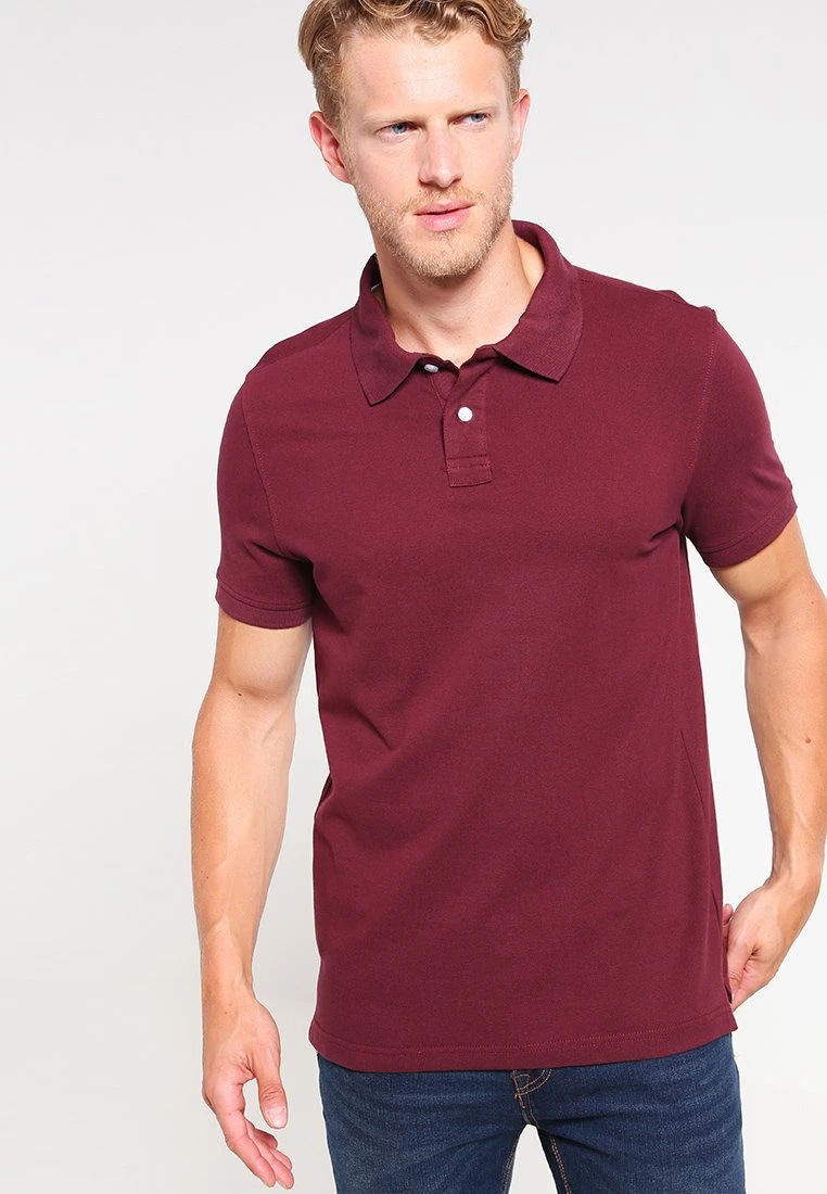 Pier One Basic - Poloshirt - Bordeaux 3 Pier One Basic - Poloshirt - Bordeaux