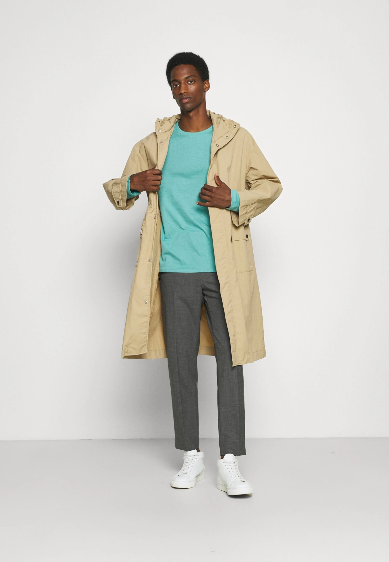 Pier One 5 Pack - Longsleeve - Dark Blue/Turquoise/White 3 Pier One 5 Pack - Longsleeve - Dark Blue/Turquoise/White