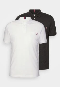 Pier One 2 Pack - Poloshirt - 103 - Dark Grey_001 - White 14 Pier One 2 Pack - Poloshirt - 103 - Dark Grey_001 - White -Pier One 9d3aca8fad56483caf2ff5685f9c82b1