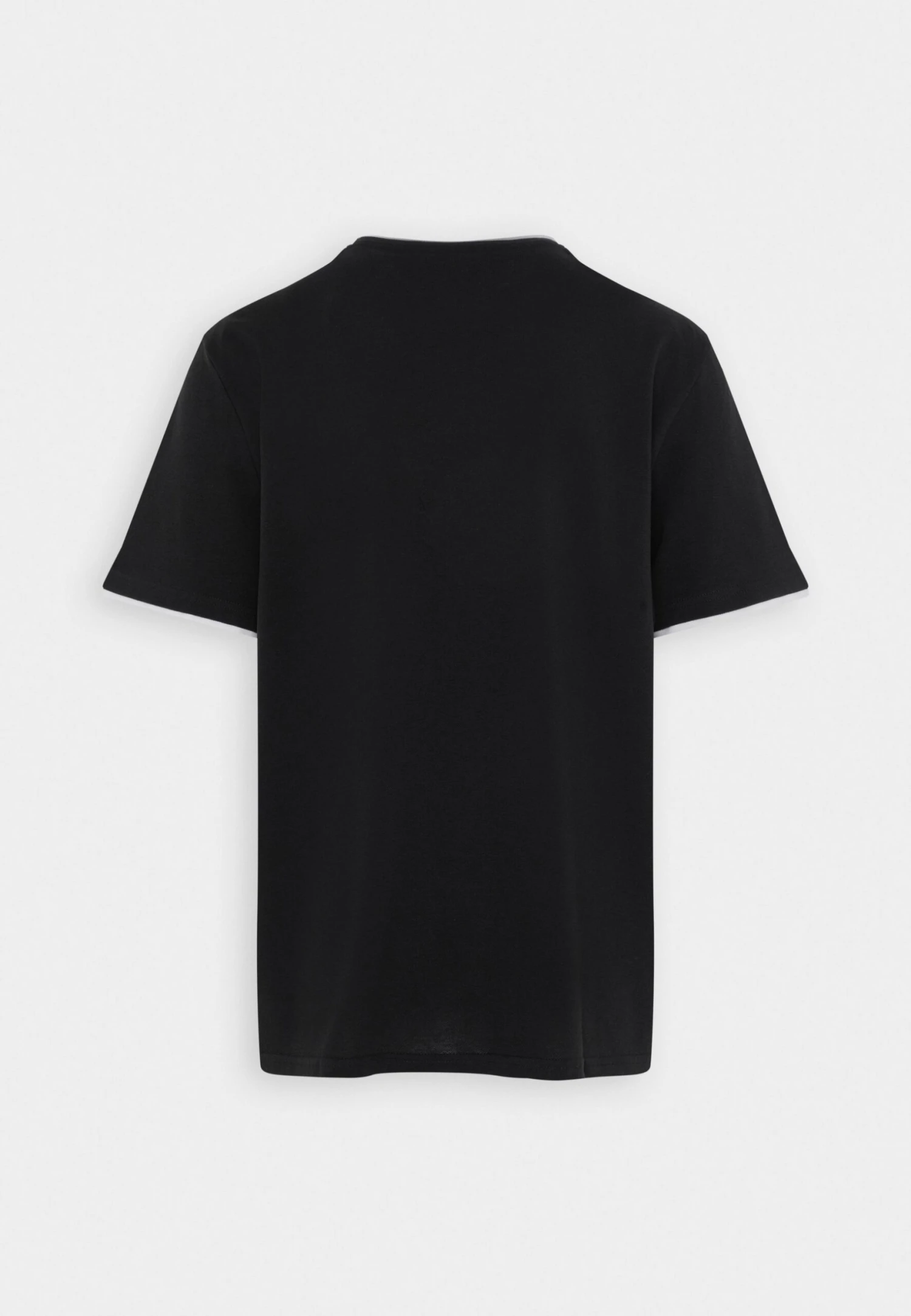 Pier One Pique Embro Detail- T-Shirt Basic - Black 4 Pier One Pique Embro Detail- T-Shirt Basic - Black - Afbeelding 2