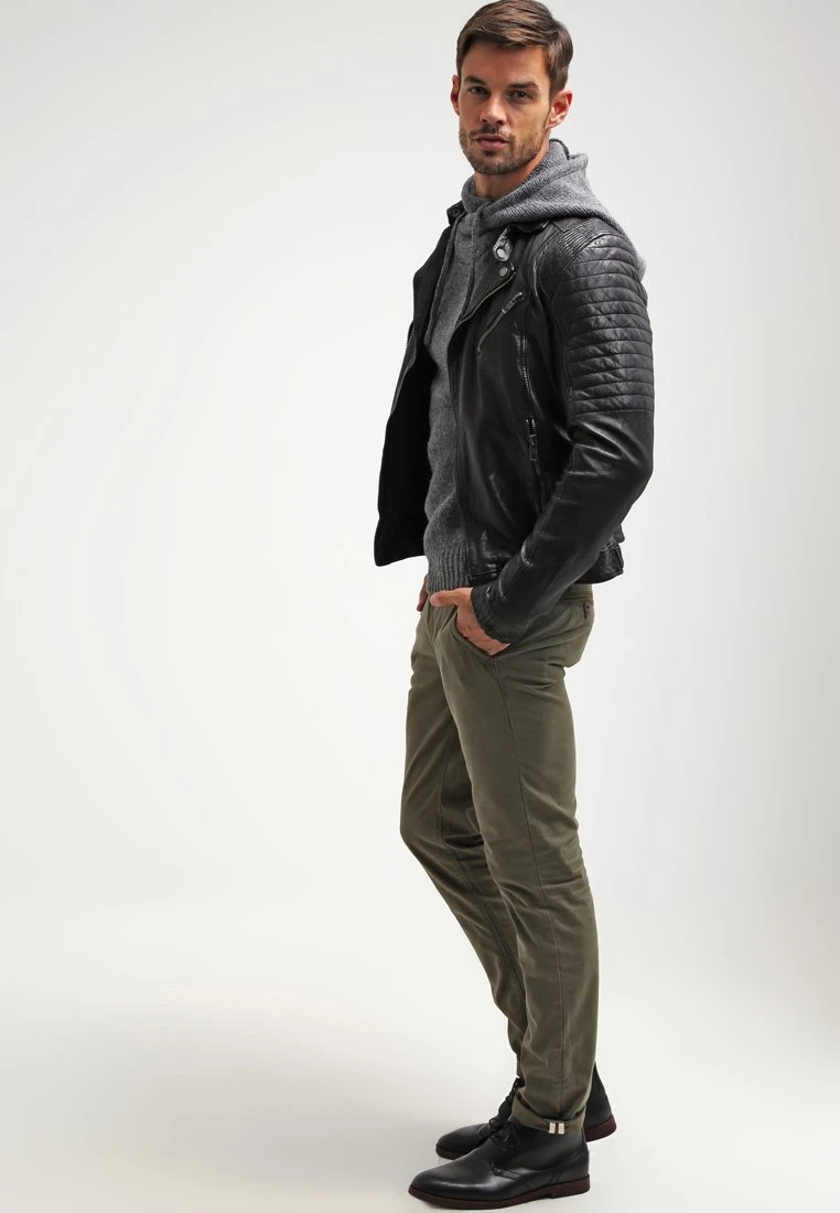 Pier One Hoodie - Dark Grey Melange 4 Pier One Hoodie - Dark Grey Melange - Afbeelding 2