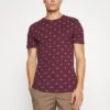 Pier One T-Shirt Print - Bordeaux