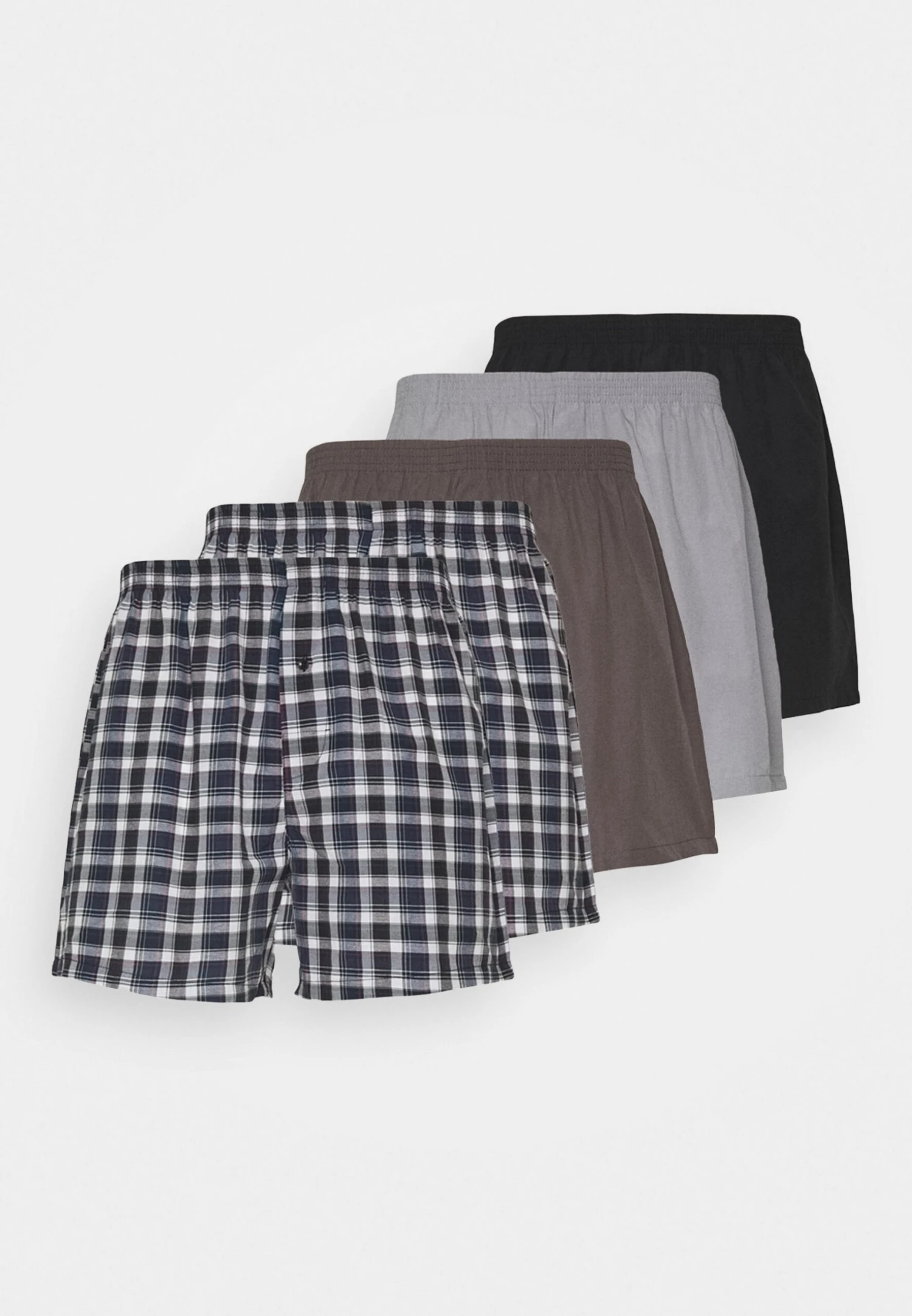 Pier One 5 Pack - Boxershort - Grey 7 Pier One 5 Pack - Boxershort - Grey - Afbeelding 5