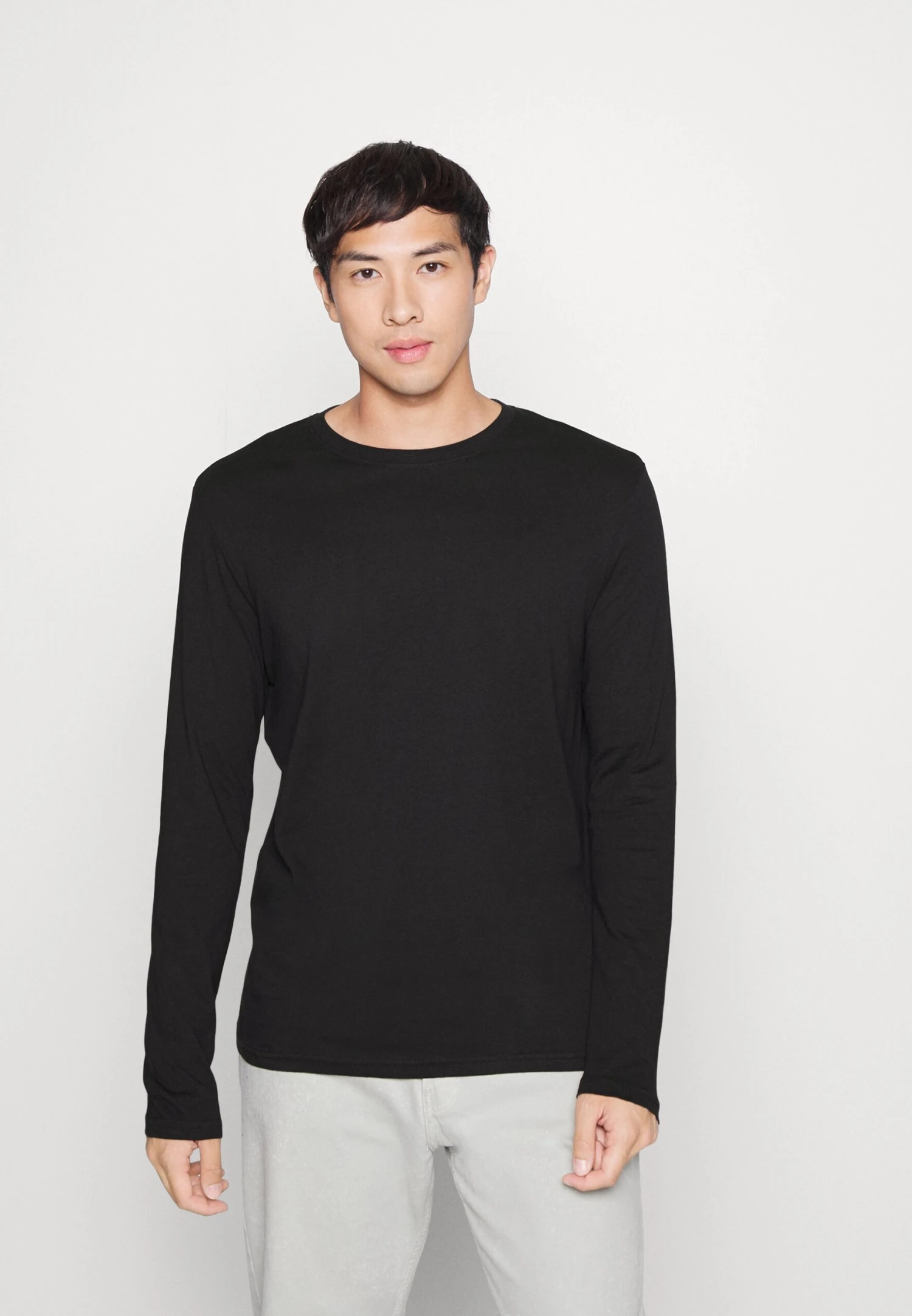 Pier One 5 Pack - Longsleeve - Light Grey/White/Black 7 Pier One 5 Pack - Longsleeve - Light Grey/White/Black - Afbeelding 5