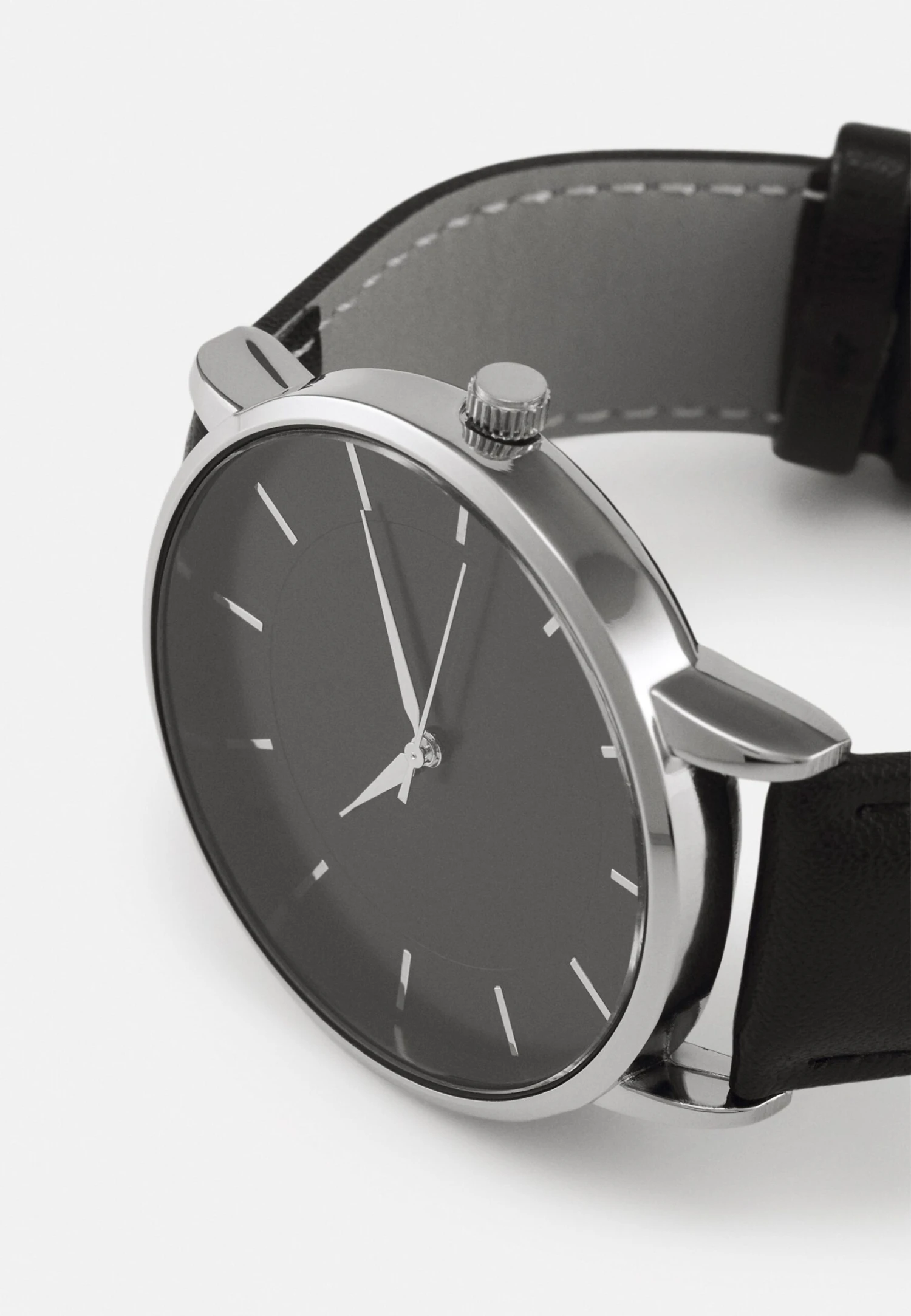 Pier One Horloge - Black/Silvercoloured 6 Pier One Horloge - Black/Silvercoloured - Afbeelding 4