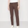 Pier One Chino - Dark Brown -Pier One b4d20458da0a4e4487bff6a64614d341