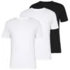 Pier One 3 Pack - T-Shirt Basic -Black/ White 1 Pier One 3 Pack - T-Shirt Basic -Black/ White -Pier One b69b0ec69daa4c8da2ee7d52186771e5