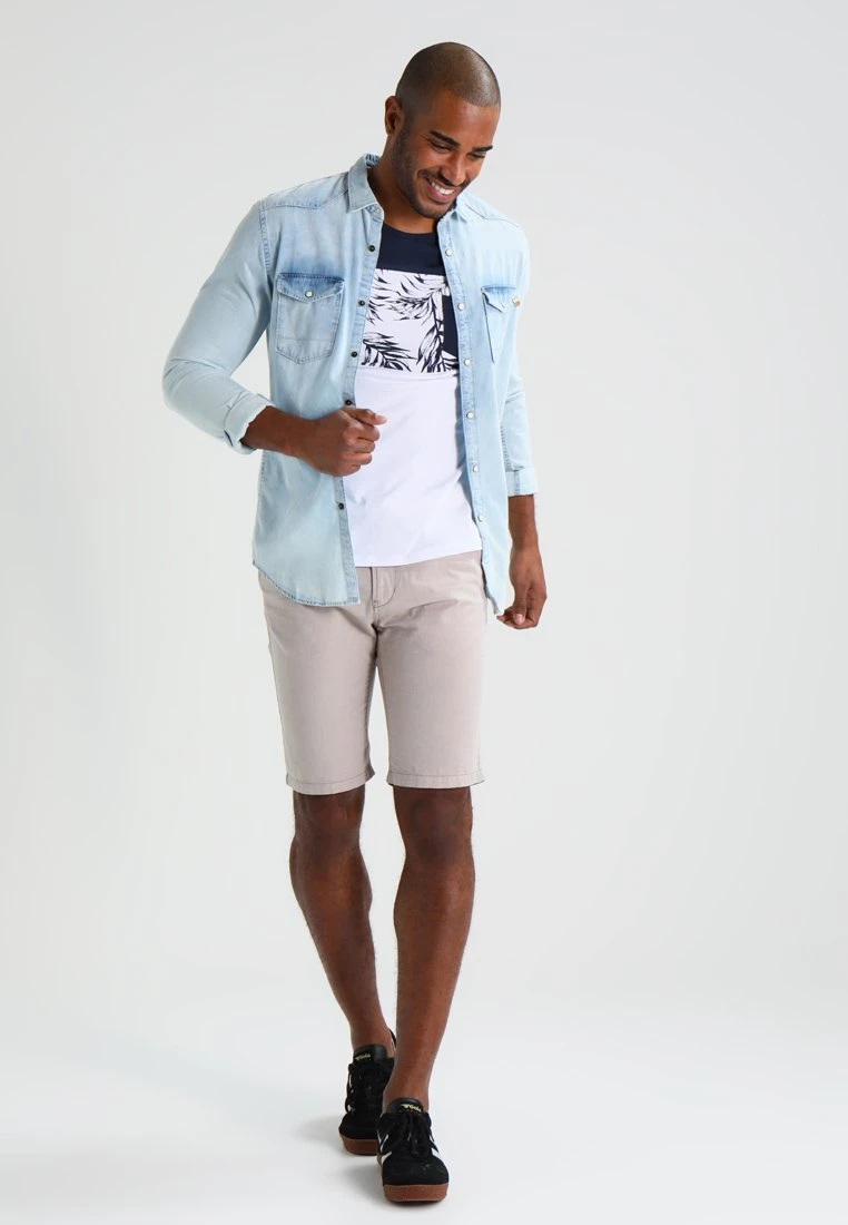 Pier One T-Shirt Print - Navy/White 4 Pier One T-Shirt Print - Navy/White - Afbeelding 2