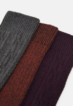 Pier One 3Pack - Sokken - Dark Green/Orange/Bordeaux 5 Pier One 3Pack - Sokken - Dark Green/Orange/Bordeaux -Pier One b9c967485bc848ad816e78f1528f2cbc