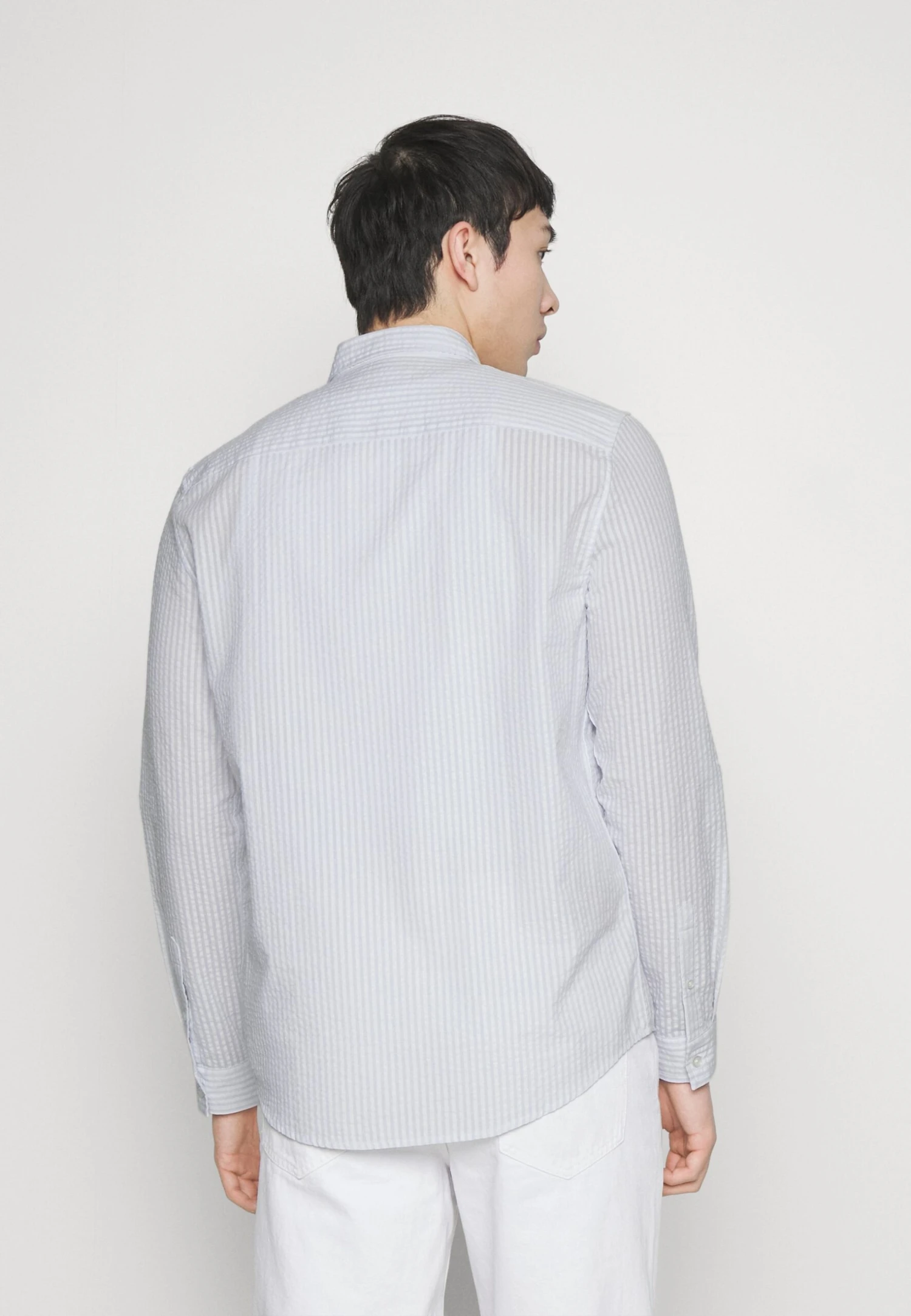 Pier One Overhemd - White/Light Blue 5 Pier One Overhemd - White/Light Blue - Afbeelding 3