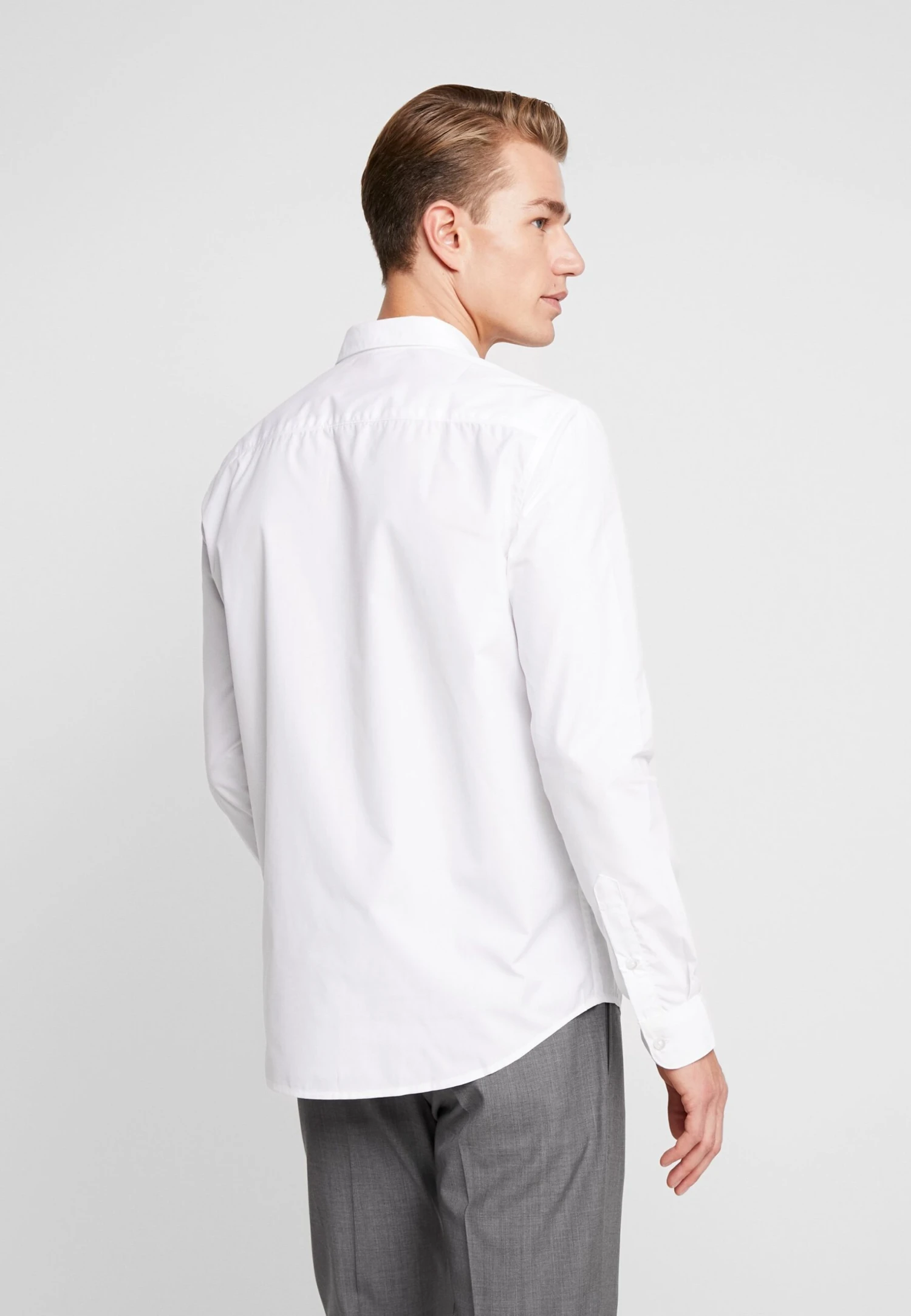 Pier One 2 Pack - Zakelijk Overhemd - White/Light Blue 5 Pier One 2 Pack - Zakelijk Overhemd - White/Light Blue - Afbeelding 3