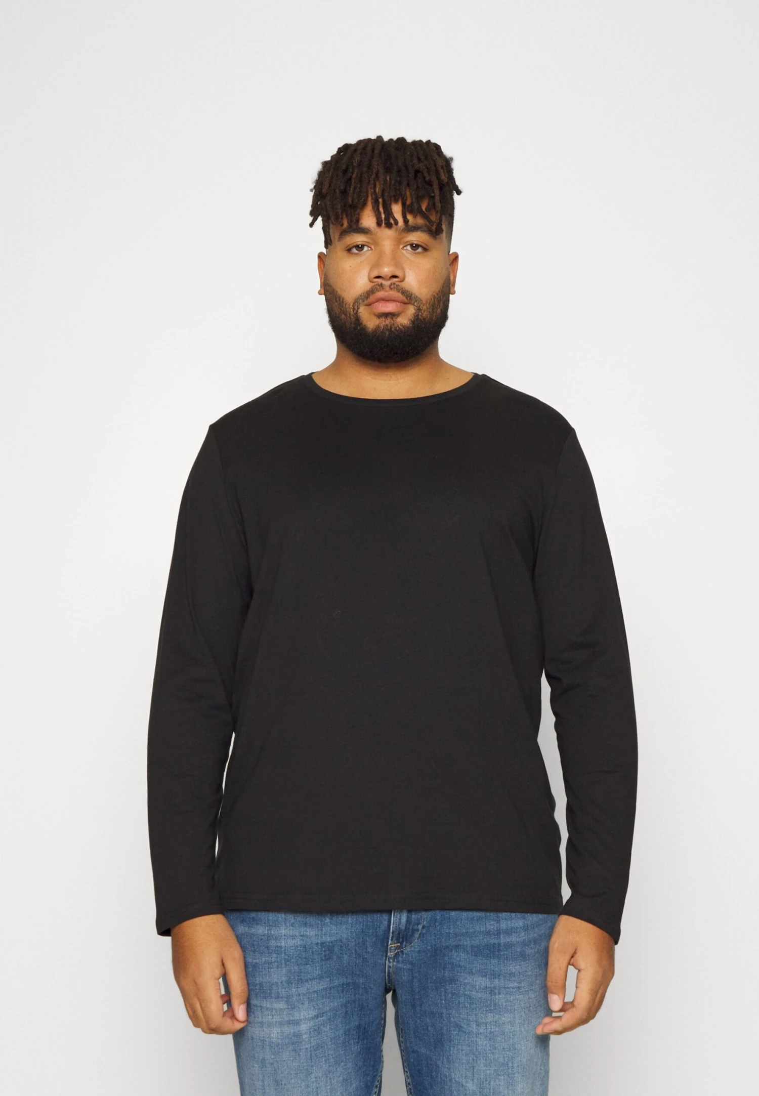 Pier One 2 Pack - Longsleeve - Blue/Black 4 Pier One 2 Pack - Longsleeve - Blue/Black - Afbeelding 2