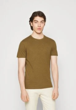 Pier One 5 Pack - T-Shirt Basic - Black/Light Blue/Khaki/Mint/Beige -Pier One c426ff16b2cb4d8c94efd60cc8c27a57