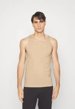 Pier One 3Pck Skin Tone Rib Vest- Hemd - Beige 8 Pier One 3Pck Skin Tone Rib Vest- Hemd - Beige -Pier One c645e880075b49cdbd9fc51c185634a2