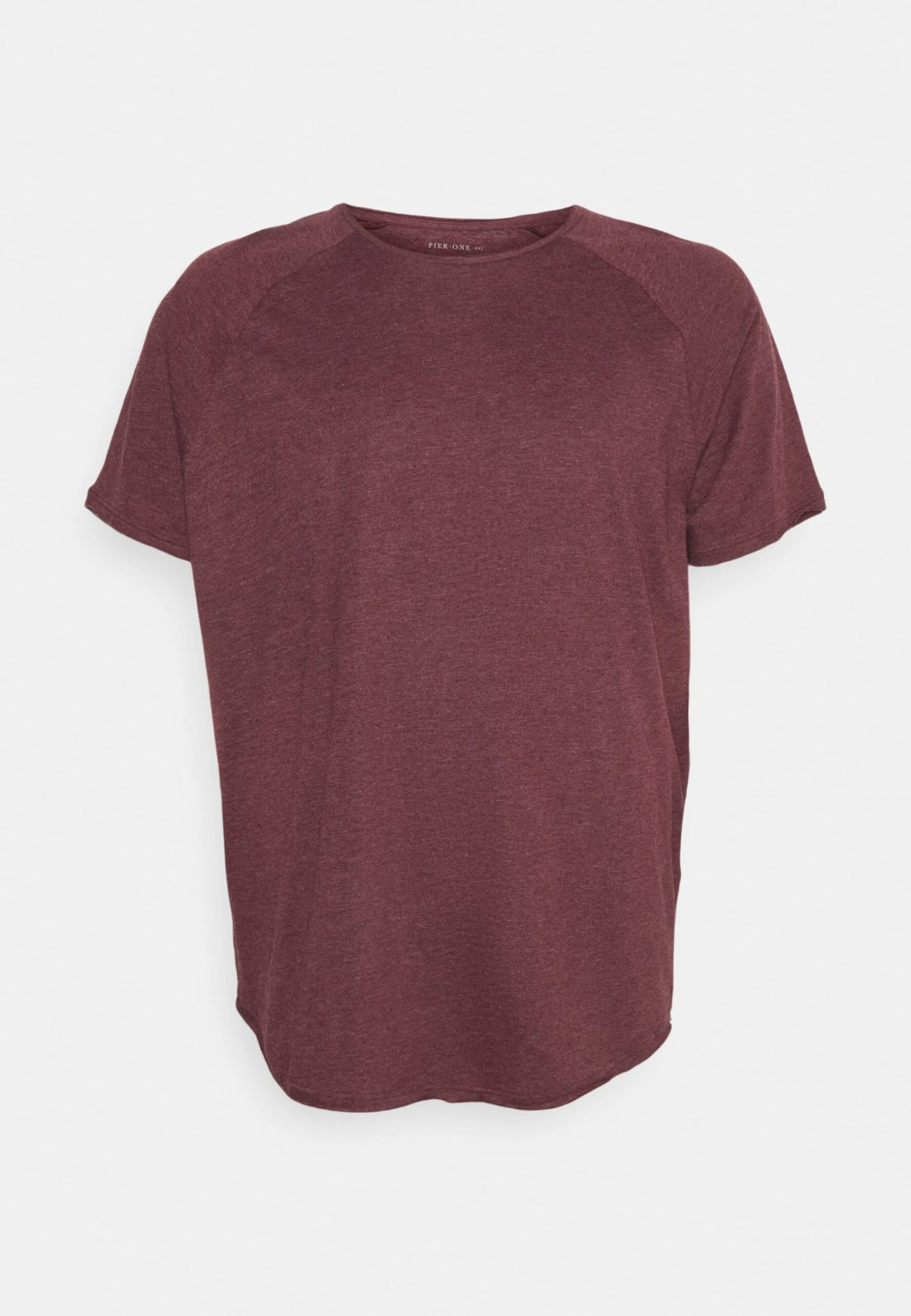 Pier One Plus Size - T-Shirt Basic - Bordeaux 3 Pier One Plus Size - T-Shirt Basic - Bordeaux