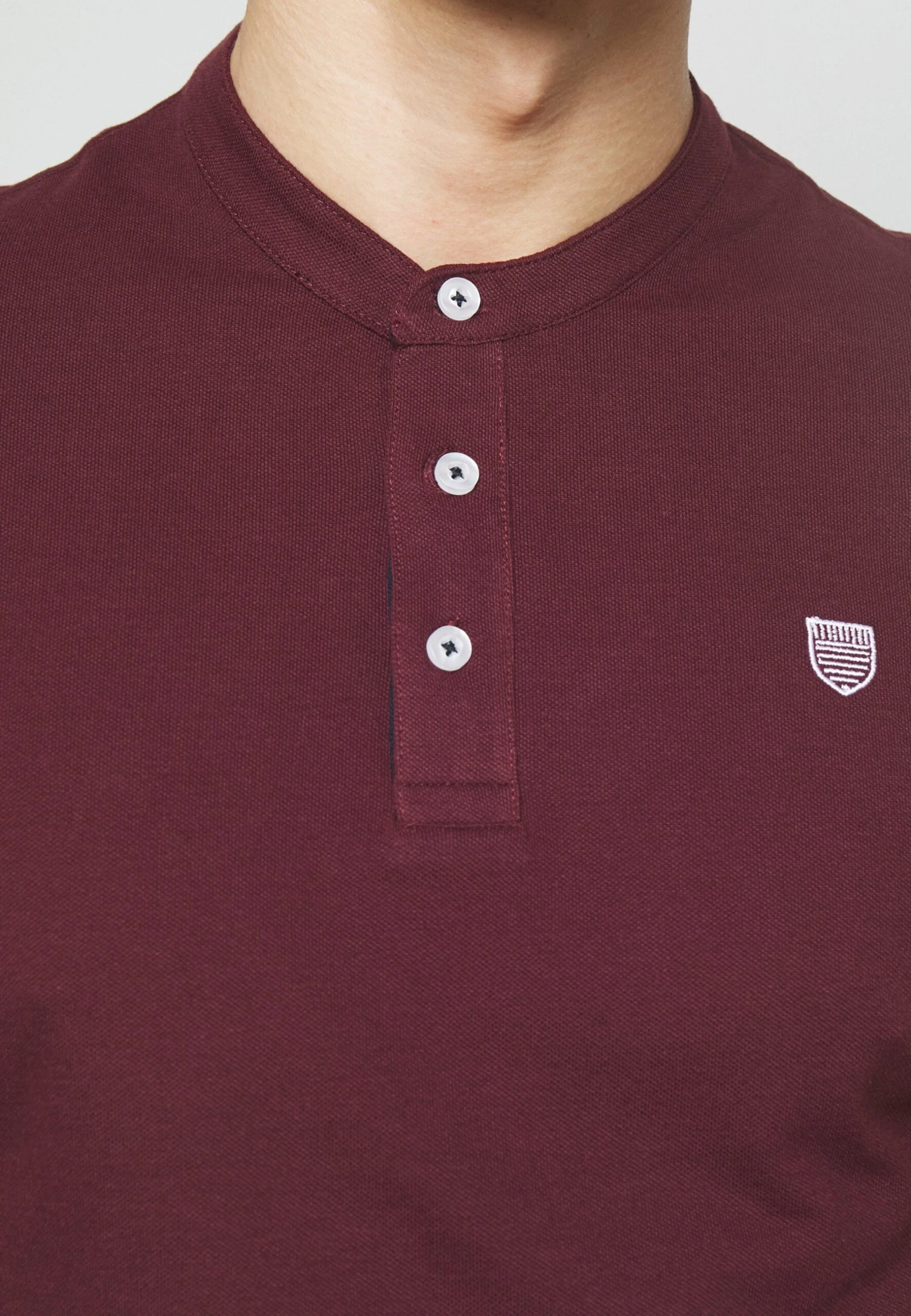 Pier One Poloshirt - Bordeaux 7 Pier One Poloshirt - Bordeaux - Afbeelding 5