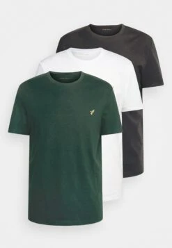 Pier One 3 Pack - T-Shirt Basic - White, Black, Dark Green 16 Pier One 3 Pack - T-Shirt Basic - White, Black, Dark Green -Pier One cb0ef94bb9d04e7684206d4a10c4d311