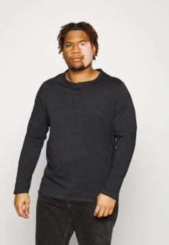 Pier One 2 Pack - Longsleeve - Dark Grey/Red -Pier One cb38540c29b64232a08414884540a699