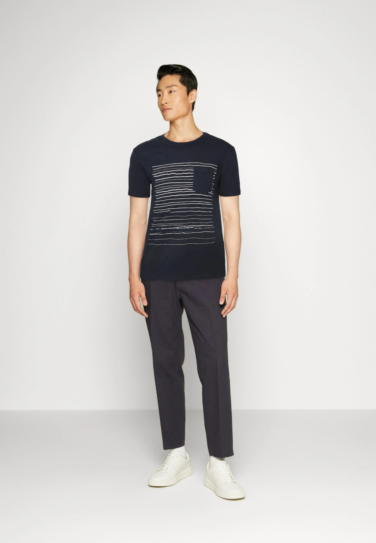 Pier One T-Shirt Print - Dark Blue 4 Pier One T-Shirt Print - Dark Blue - Afbeelding 2