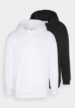 Pier One 2 Pack - Hoodie - White/Black 16 Pier One 2 Pack - Hoodie - White/Black -Pier One d667228052b44d8c954004e499e9df3b