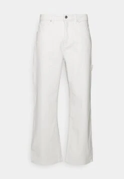 Pier One Carpenter Colored Twill- Straight Leg Jeans - Off-White -Pier One d7533d810f0b48a8bf600f689ec509b3