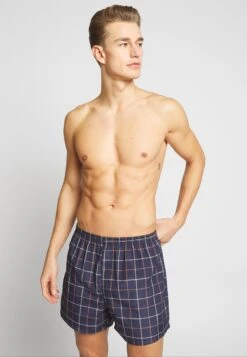 Pier One 5 Pack - Boxershort - Dark Blue -Pier One d78ad4c624bc400186235f54edb03691