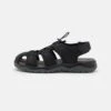Pier One Leather - Outdoorsandalen - Black 2 Pier One Leather - Outdoorsandalen - Black -Pier One d8ea1f69a05246c6b6efa7fde8b22d3e