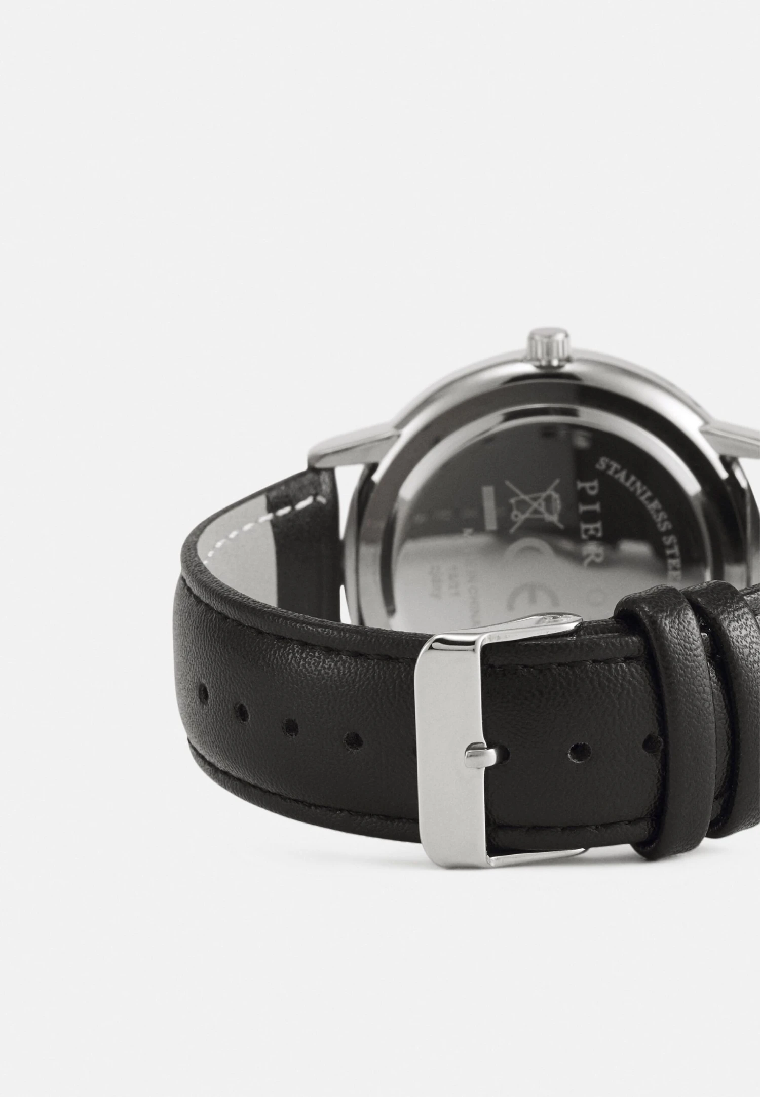 Pier One Horloge - Black/Silvercoloured 4 Pier One Horloge - Black/Silvercoloured - Afbeelding 2