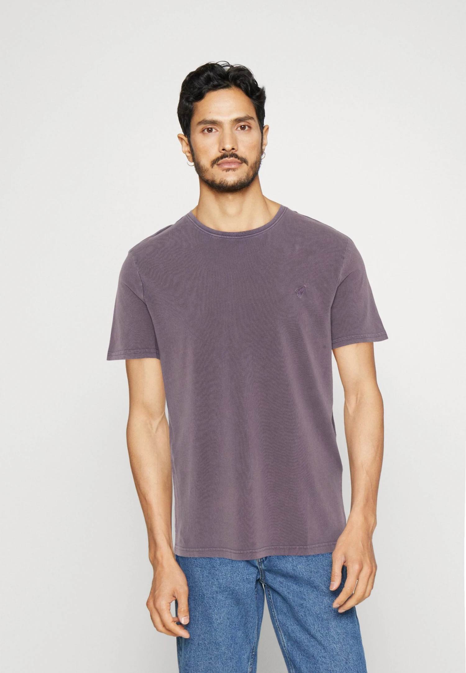 Pier One 5 Pack - T-Shirt Basic - Off-White/Lilac/Light Red 9 Pier One 5 Pack - T-Shirt Basic - Off-White/Lilac/Light Red - Afbeelding 7