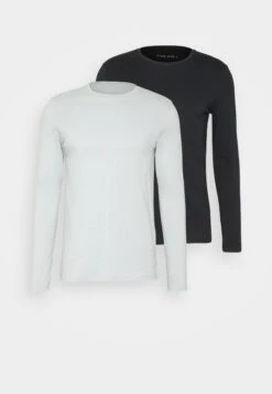 Pier One 2 Pack - Longsleeve - Light Blue/Dark Blue 13 Pier One 2 Pack - Longsleeve - Light Blue/Dark Blue -Pier One dc80738cde5f4337a9bcdc73cf9d8dc9