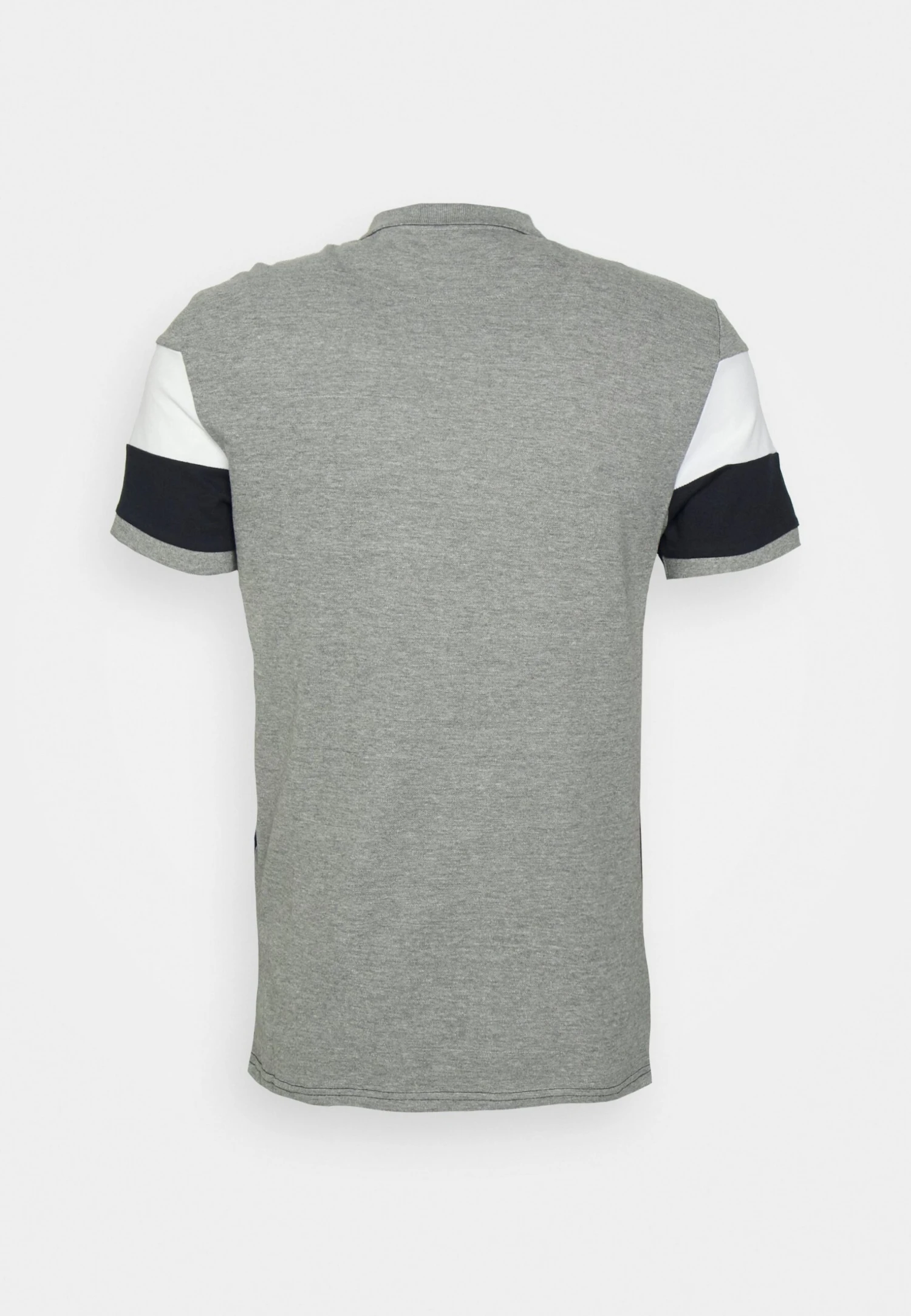 Pier One Poloshirt - Grey/White/Dark Blue 4 Pier One Poloshirt - Grey/White/Dark Blue - Afbeelding 2