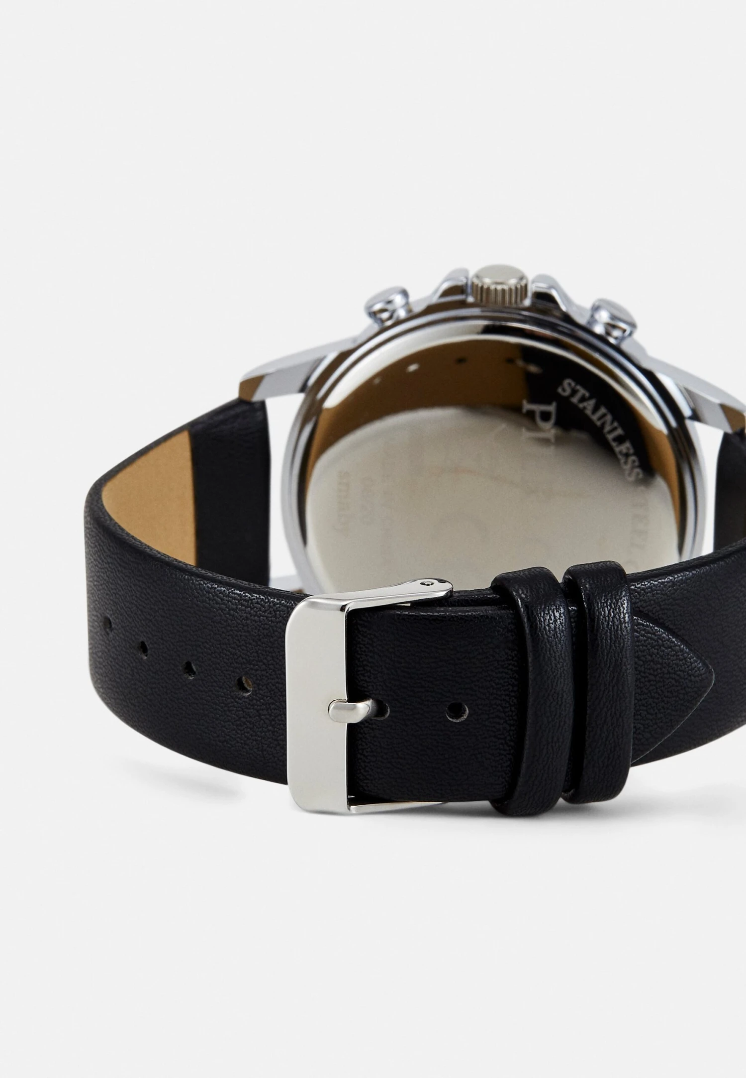 Pier One Horloge - Black/Silver-Coloured 4 Pier One Horloge - Black/Silver-Coloured - Afbeelding 2