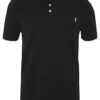 Pier One Tricolore Trim- Poloshirt - Black -Pier One e404807e1e204940957c687903f2c960