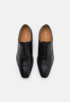 Pier One Leather- Veterschoenen - Black 11 Pier One Leather- Veterschoenen - Black -Pier One e65f0c430cf0472d8a3d71decc7c0996