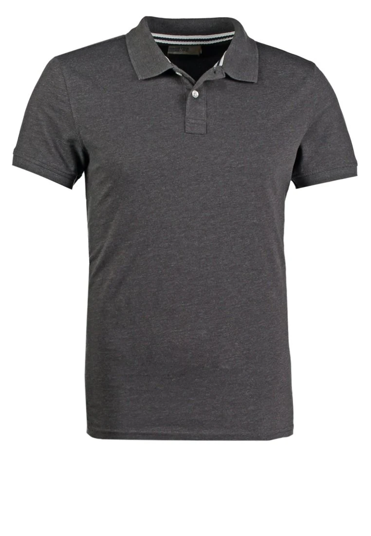 Pier One Poloshirt - Dark Grey Melange 8 Pier One Poloshirt - Dark Grey Melange - Afbeelding 6