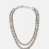 Pier One 2 Pack - Ketting - Silver-Coloured 2 Pier One 2 Pack - Ketting - Silver-Coloured -Pier One e6c00924898f4fceb03665ada79b7042