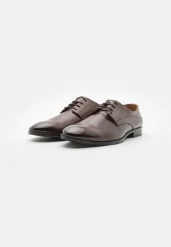 Pier One Leather - Veterschoenen - Brown -Pier One e97eed767ec64f38abbb639d86fd2c6a