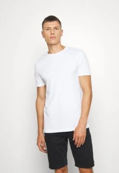 Pier One 7 Pack - T-Shirt Basic - White/Blue/Green -Pier One ec45e90eee794745967ff4f5aab70025