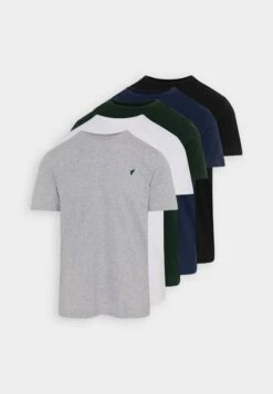 Pier One 5 Pack - T-Shirt Basic - White/Ark Green/Blue 19 Pier One 5 Pack - T-Shirt Basic - White/Ark Green/Blue -Pier One ec9f5ea8a1c14a7d833423c8e43ff5c2