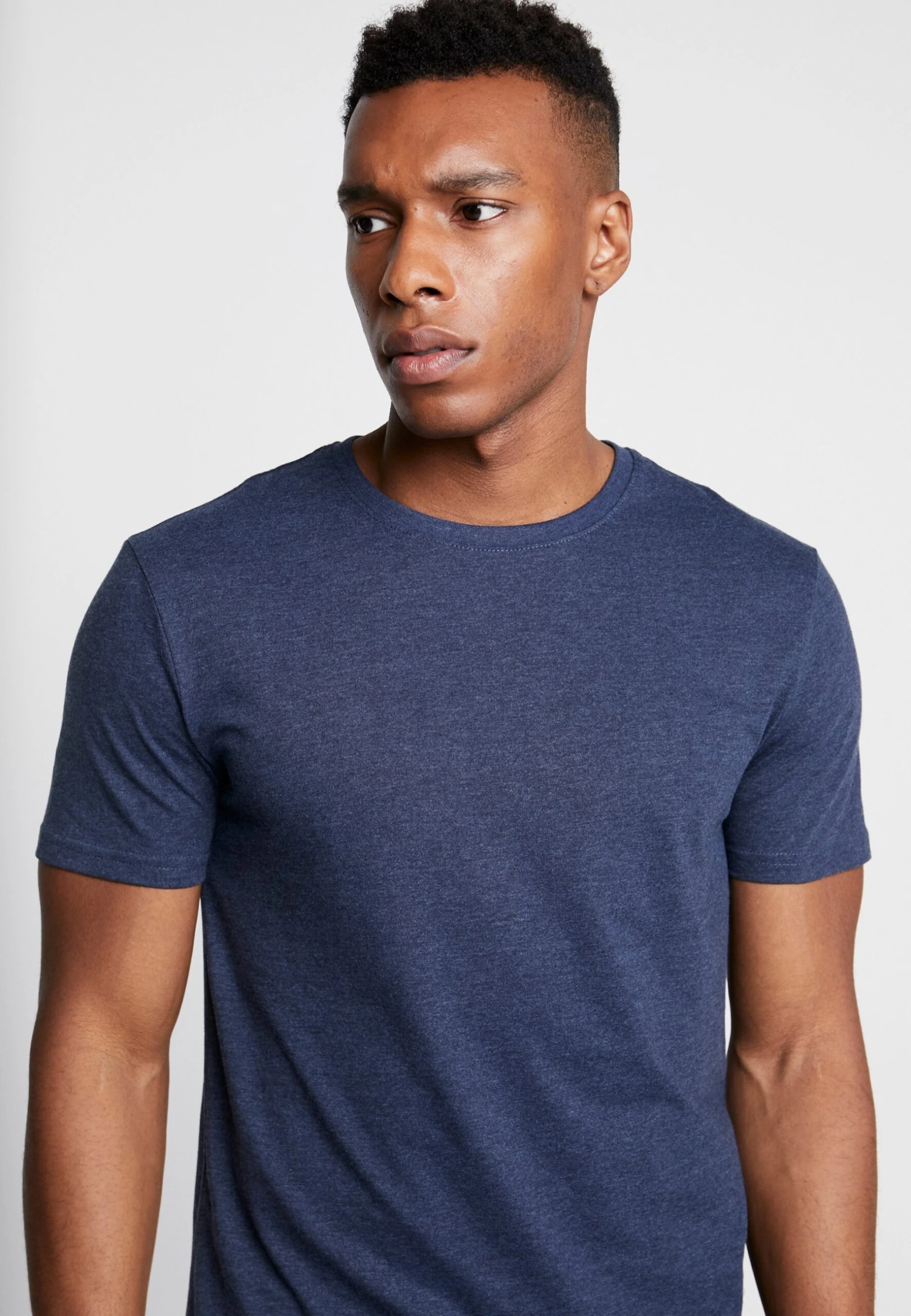 Pier One 5 Pack - T-Shirt Basic - Mottled Bordeaux/White 9 Pier One 5 Pack - T-Shirt Basic - Mottled Bordeaux/White - Afbeelding 7