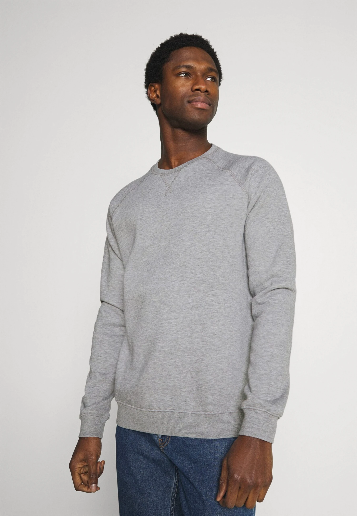 Pier One 3 Pack - Sweater - Bordeaux/Black/Grey 5 Pier One 3 Pack - Sweater - Bordeaux/Black/Grey - Afbeelding 3