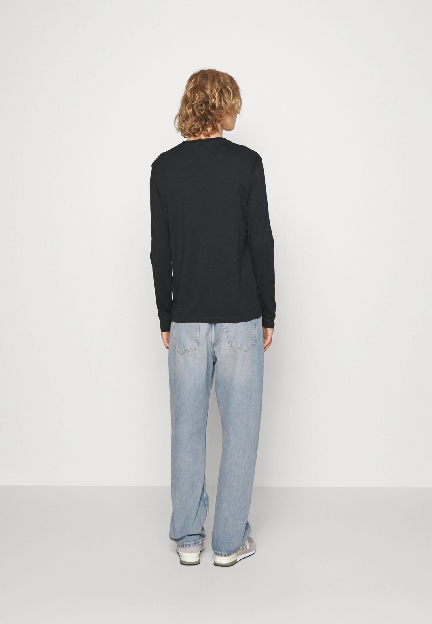 Pier One 5 Pack - Longsleeve - White/Dark Blue/Black 5 Pier One 5 Pack - Longsleeve - White/Dark Blue/Black - Afbeelding 3