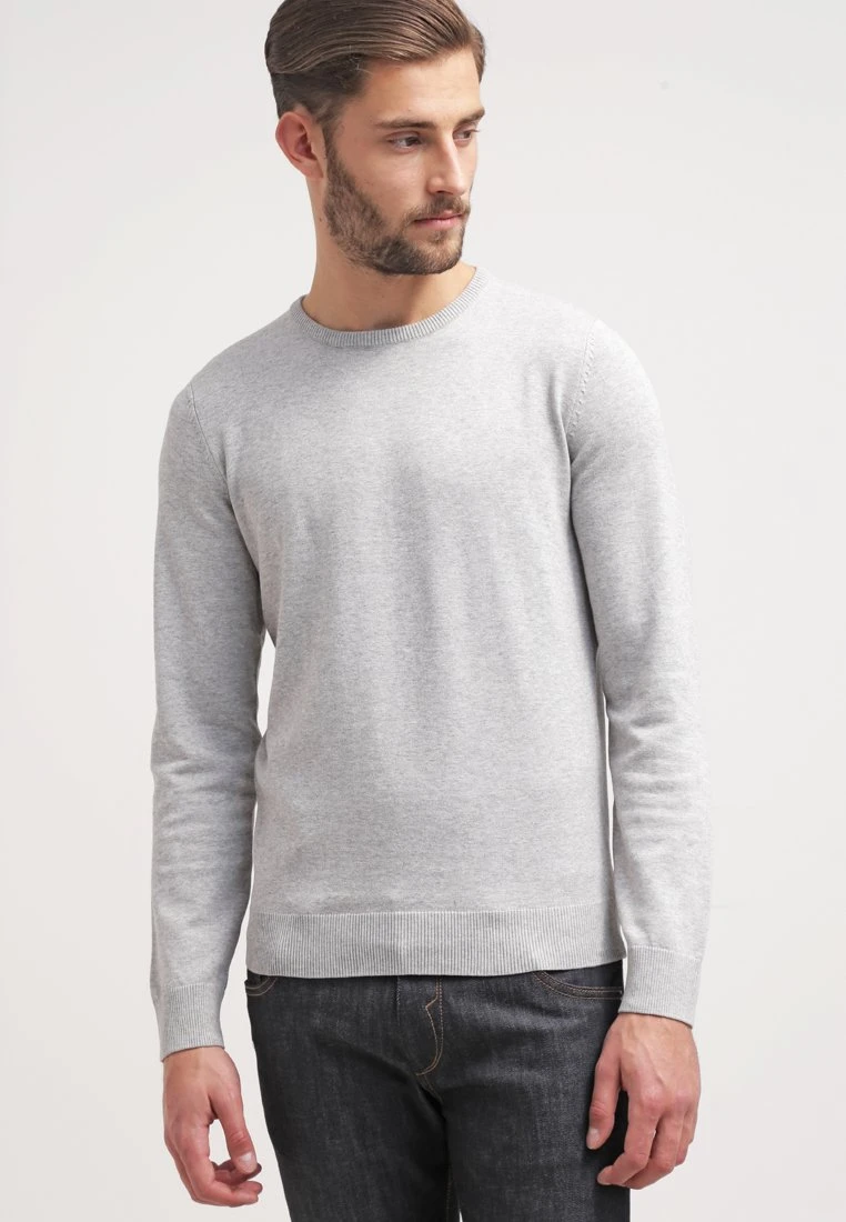 Pier One Basic Crewneck - Trui - Light Grey 3 Pier One Basic Crewneck - Trui - Light Grey