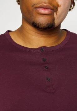 Pier One 2 Pack - Longsleeve - Dark Grey/Red -Pier One fe47a3cadda14904895cd6888afaa165