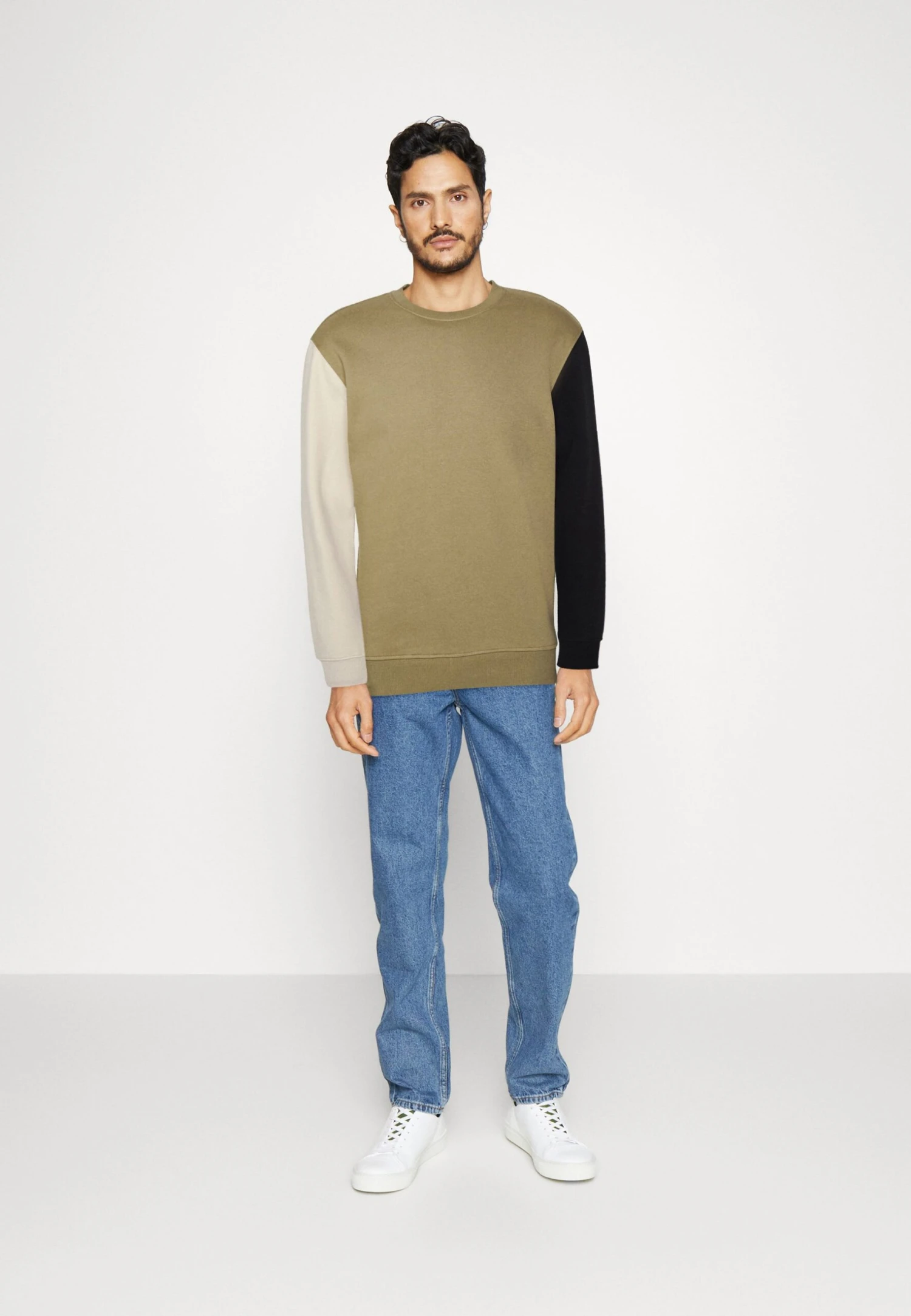 Pier One Sweater - Black/Brown/Grey 4 Pier One Sweater - Black/Brown/Grey - Afbeelding 2